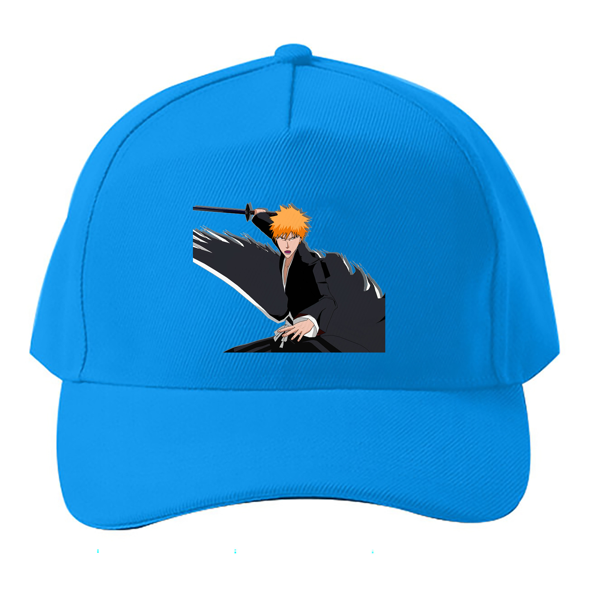 （画像用） ブリーチ 黒崎一護（くろさき いちご）BLEACH Kurosaki Ichigo ベースボールキャップ 綿100％ 男女兼用 帽子 スポーツ